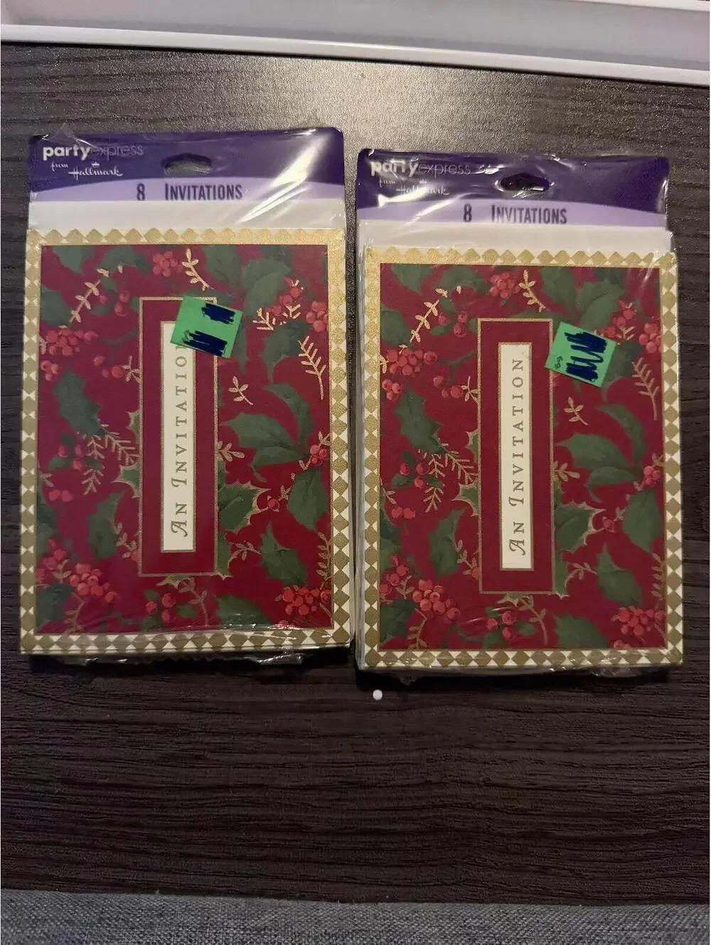 Party Express Hallmark Holiday Invitation Cards - 16 Count